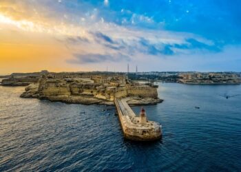 Vistas de Malta desde arriba