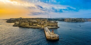 Vistas de Malta desde arriba