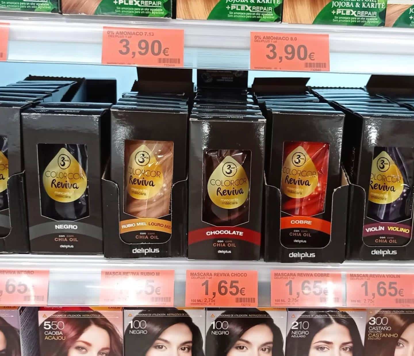 Mascarilla de cabello Reviva Deliplus Colorcor