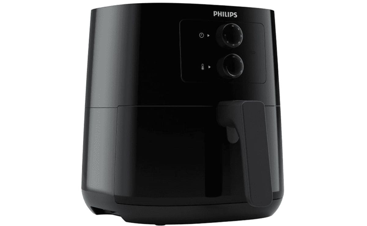 El control de los botones de esta freidora de aire rebajada en MediaMarkt es muy sencillo