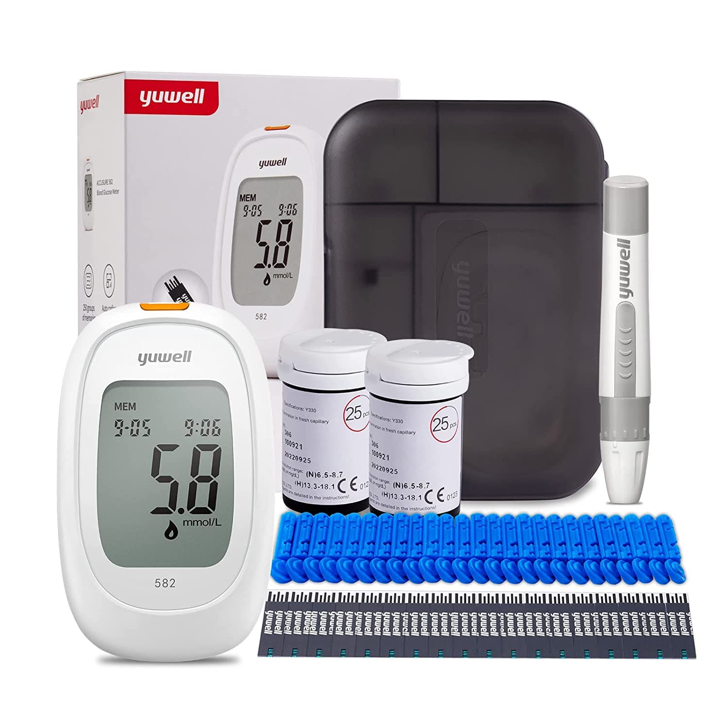 Medidor de glucosa en sangre