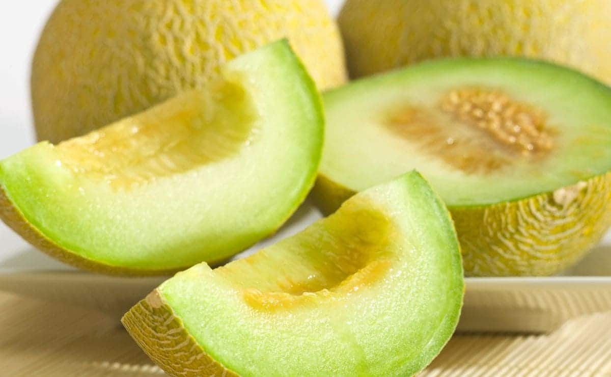 Melón fruta saludable