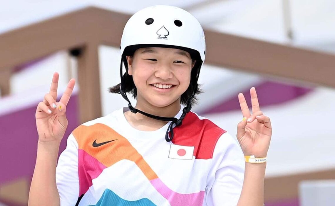 Momiji Nishiya medalla de oro Tokyo 2020 skateboarding
