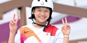 Momiji Nishiya medalla de oro Tokyo 2020 skateboarding