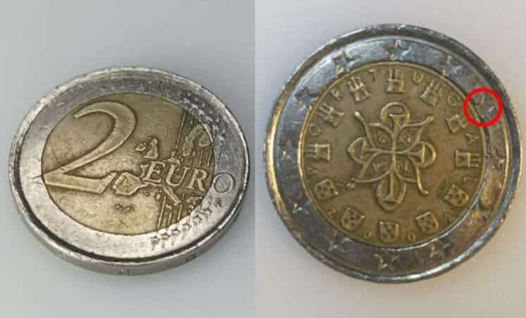 Moneda 2 euros Portugal