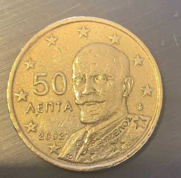 Moneda Grecia 2002