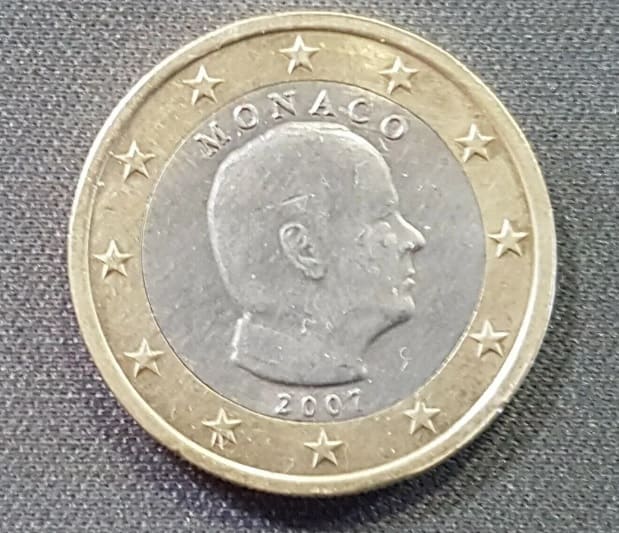 Moneda de 1 euro de Mónaco