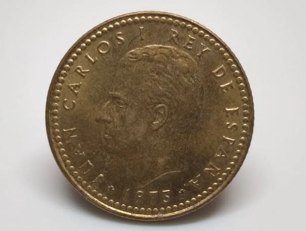 Moneda de 1 peseta de 1975