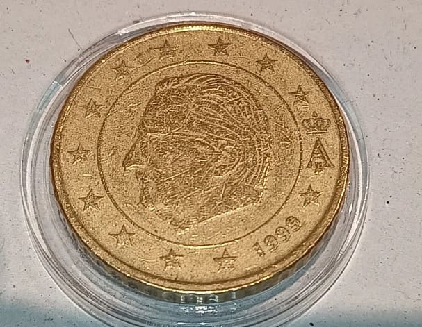 Moneda de 50 céntimos de Bélgica