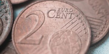 Monedas, céntimos, euros