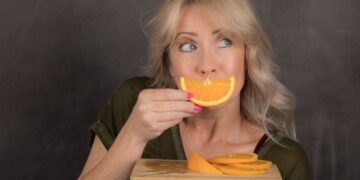 naranja vitamina C