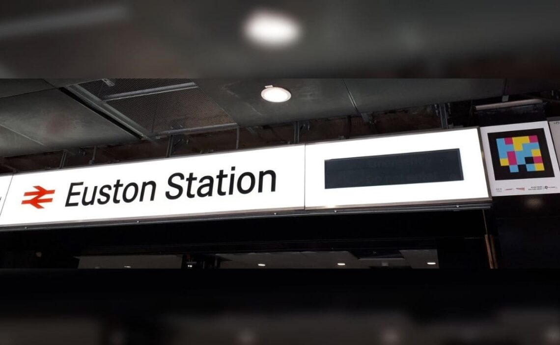 El sistema NaviLens llega a la popular London Euston Station