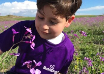 Niño Síndrome de Dravet, conocida como la epilepsia catastrófica de la infancia