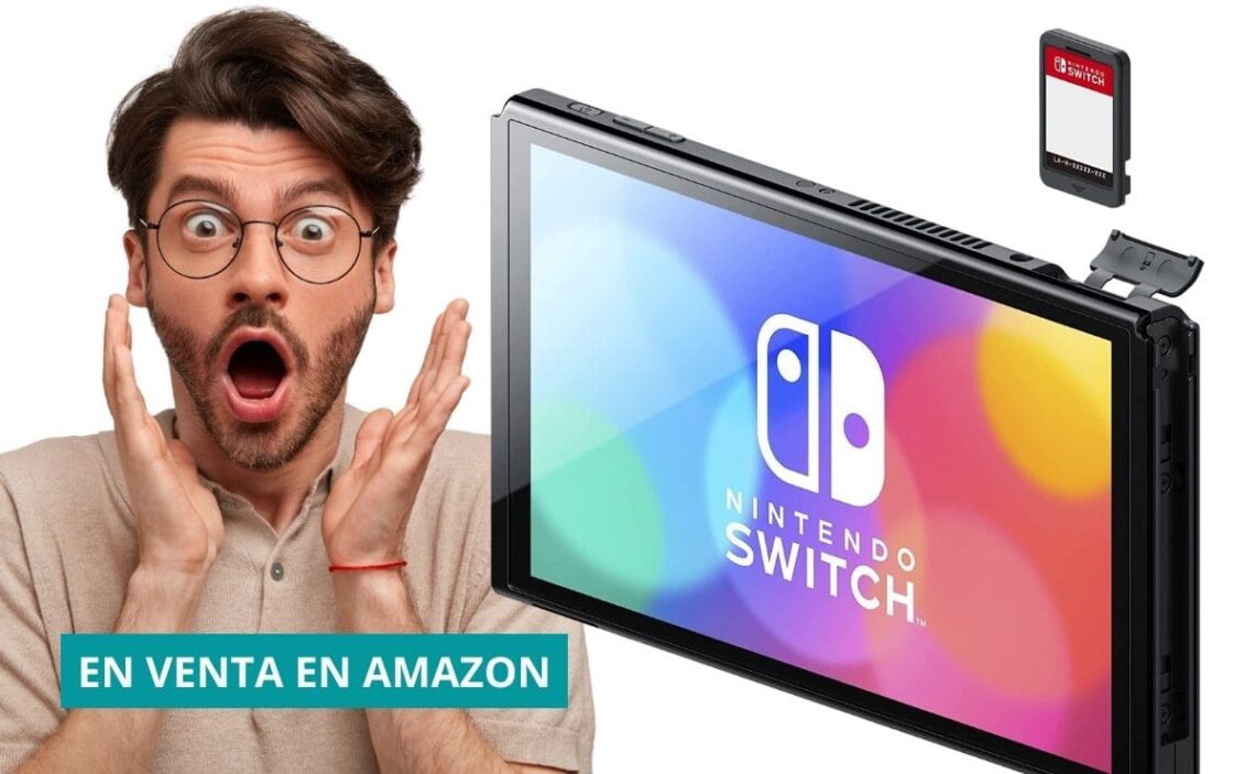 Nintendo Switch modelo OLED en Amazon