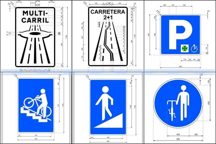 Nuevas señales de tráfico de la DGT