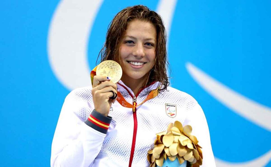 Nuria Marqués durante los Juegos Paralímpicos