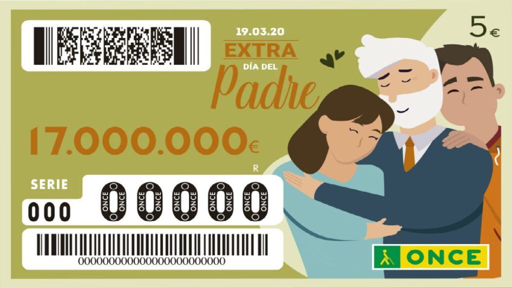 ONCE Sorteo Extra del Día del Padre