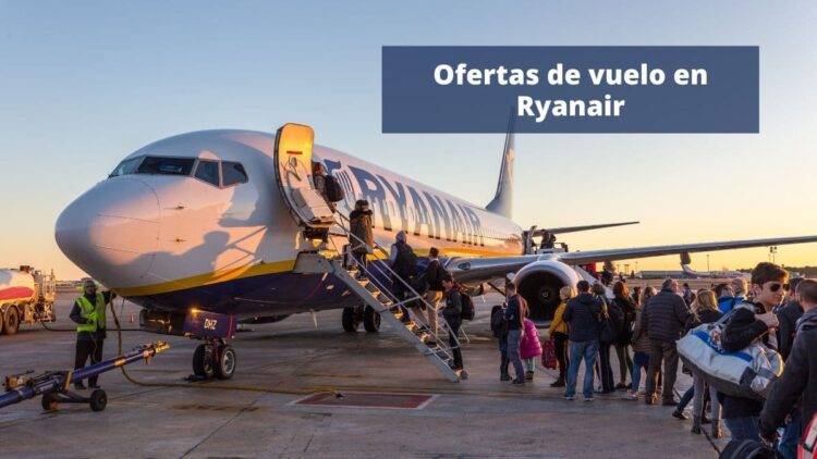 Ofertas de vuelo en Ryanair