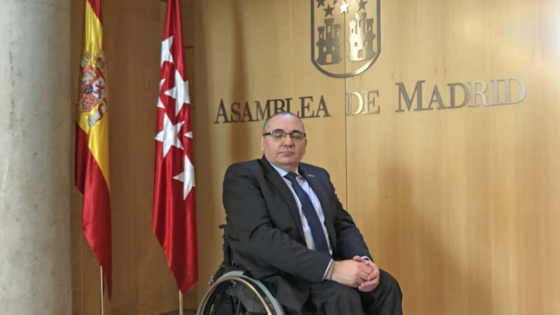Oscar Moral, presidente de CERMI Madrid