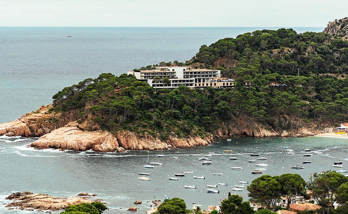 Parador de Turismo de Aiguablava, situado en la Costa Brava, en Girona