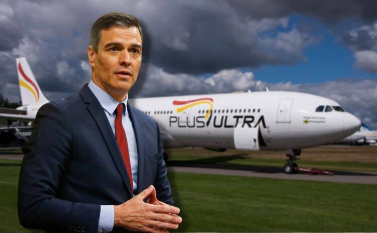 Pedro Sánchez vuelos Plus Ultra Líneas Aéreas