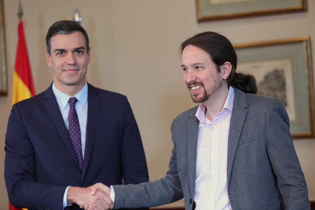 Pedro Sánchez y Pablo Iglesias