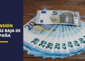 Pensión baja España