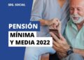 Pension minima y media en 2022 Jubilacion