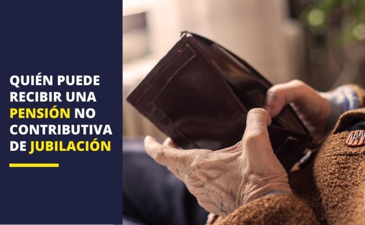 pensión no contributiva jubilación