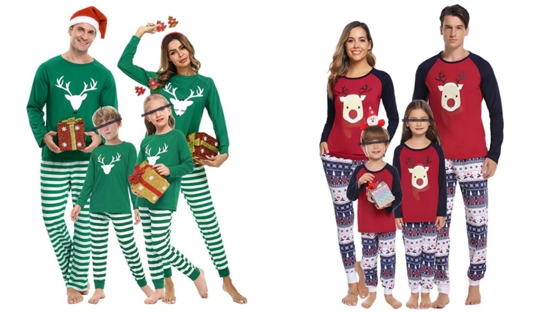 Pijamas familia navidad