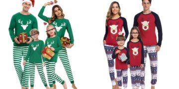 Pijamas familia navidad