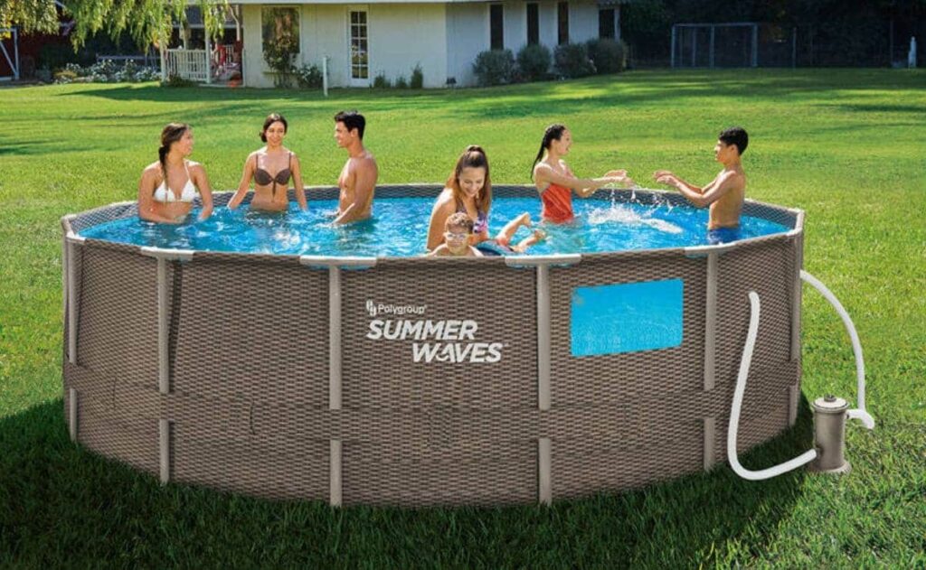 Piscina de Carrefour./ Foto de Summer Waves