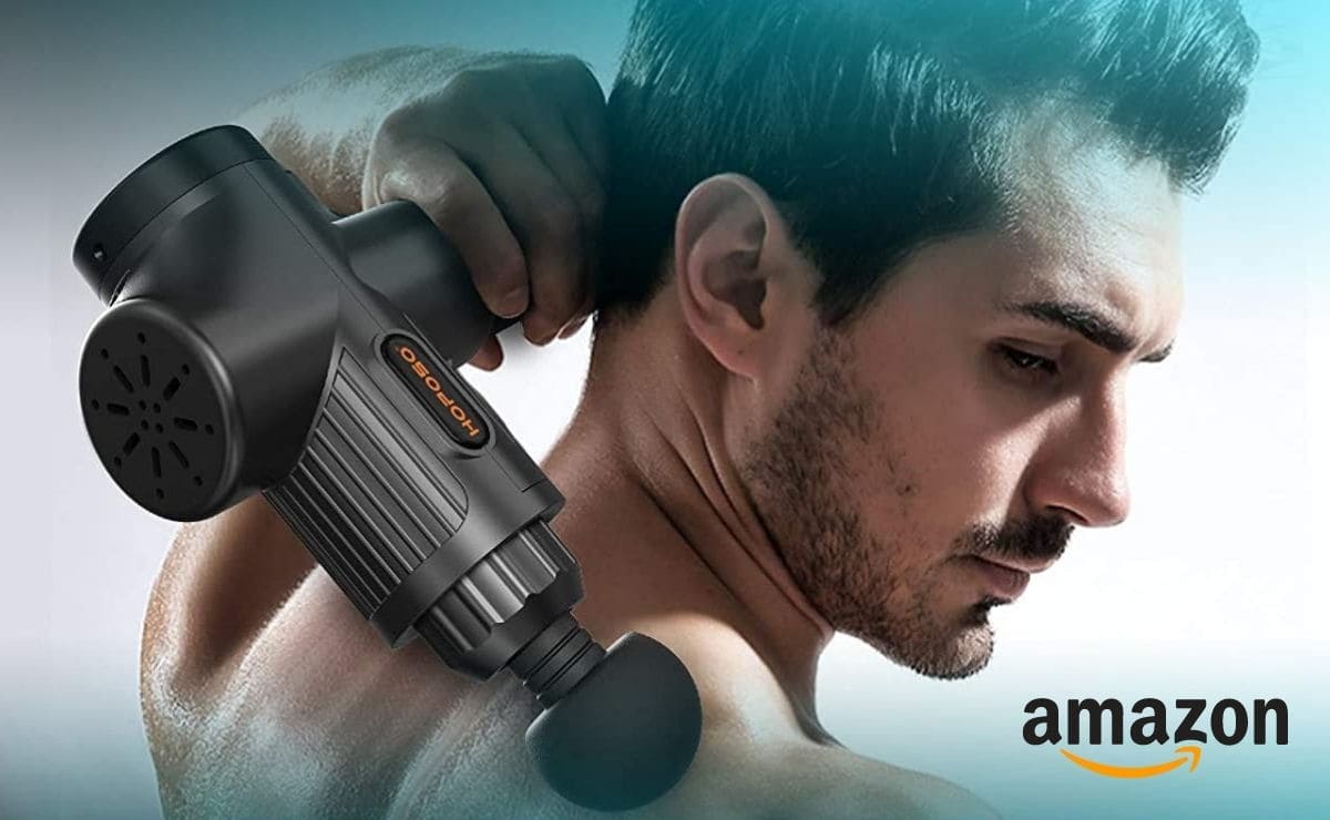 Pistola de masaje muscular en Amazon