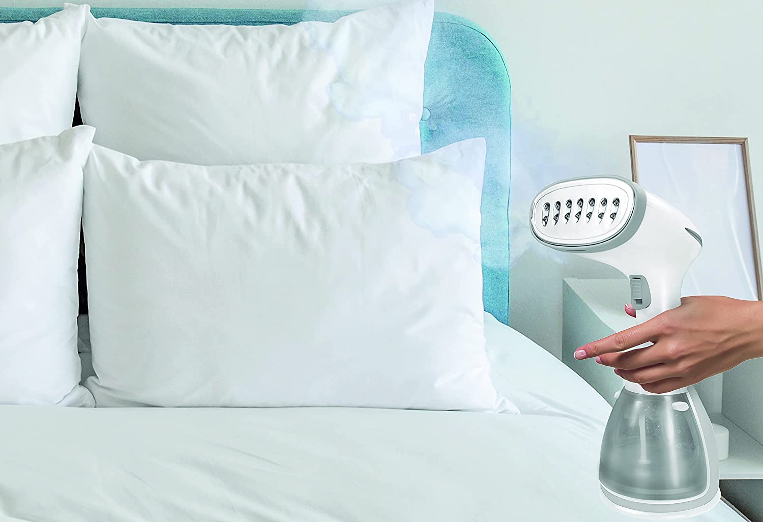 Plancha ropa cama vapor