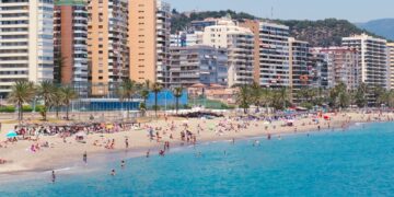 Playa Malagueta en Málaga