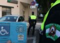 Policia Local Malaga tarjeta de aparcamiento