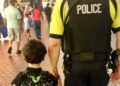 El policía que medió en el ataque de pánico de un niño con autismo