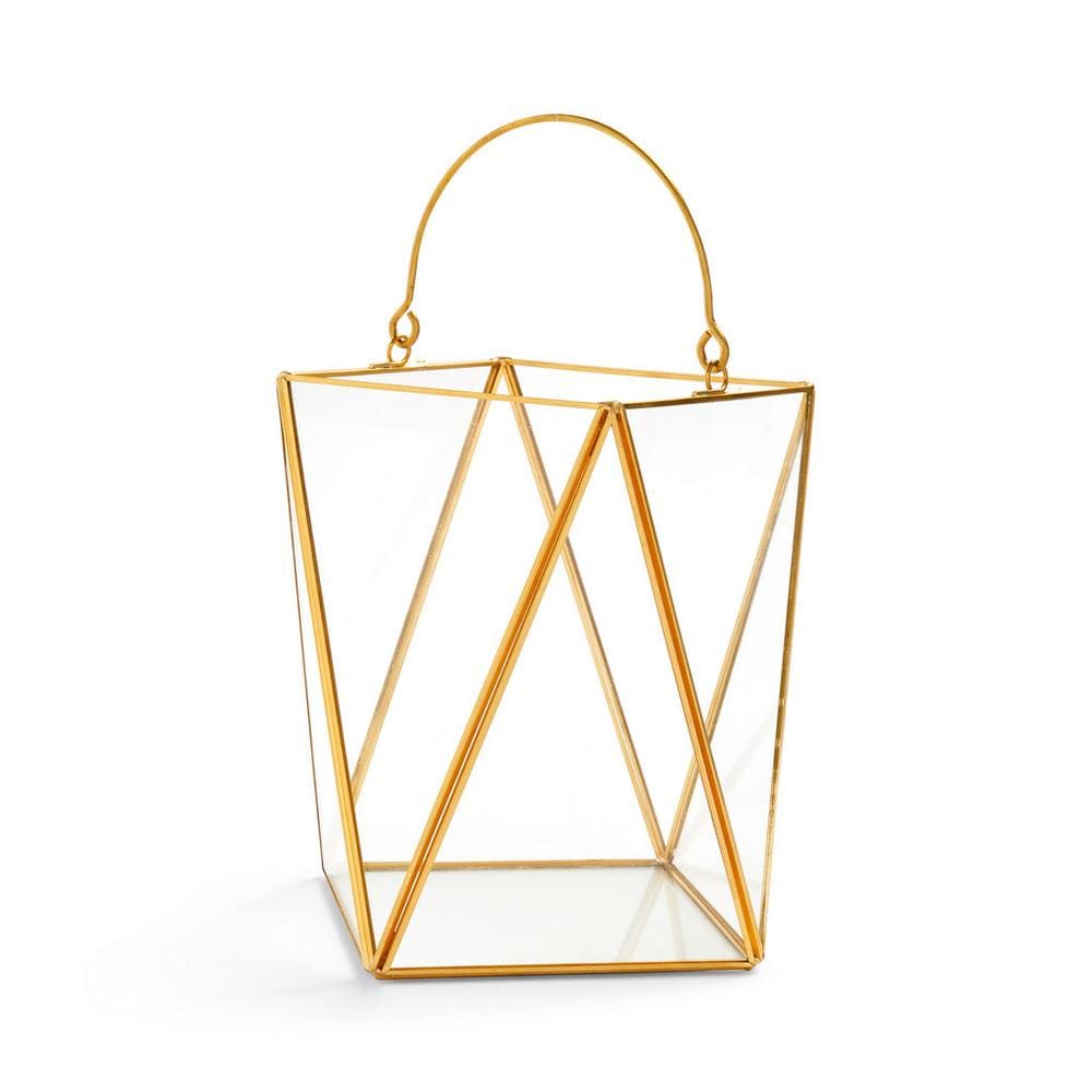 El portavelas dorado de Primark es muy elegante