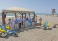 Presentación de la guía de playas accesibles de la FAAM en Almería