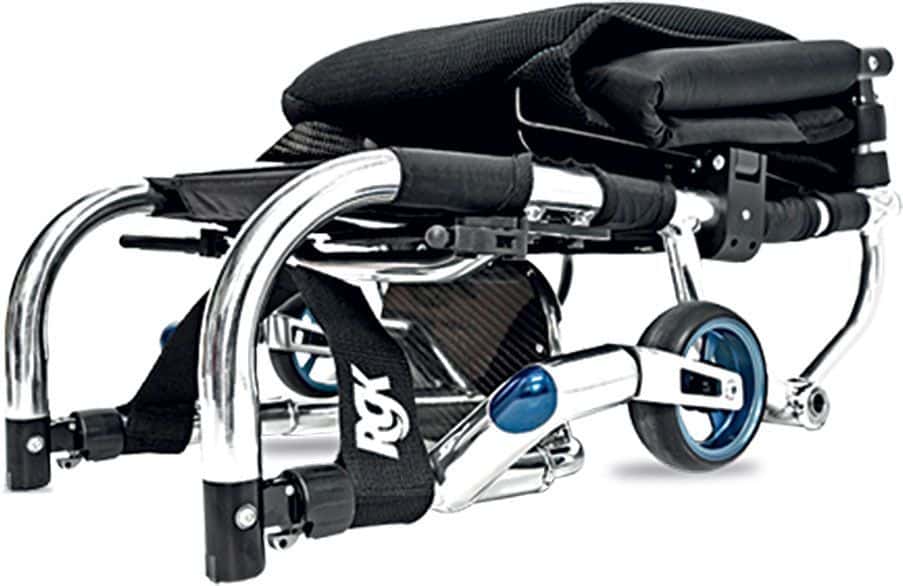 RGK Tiga FX, silla de chasis rígido con reposapiés plegable