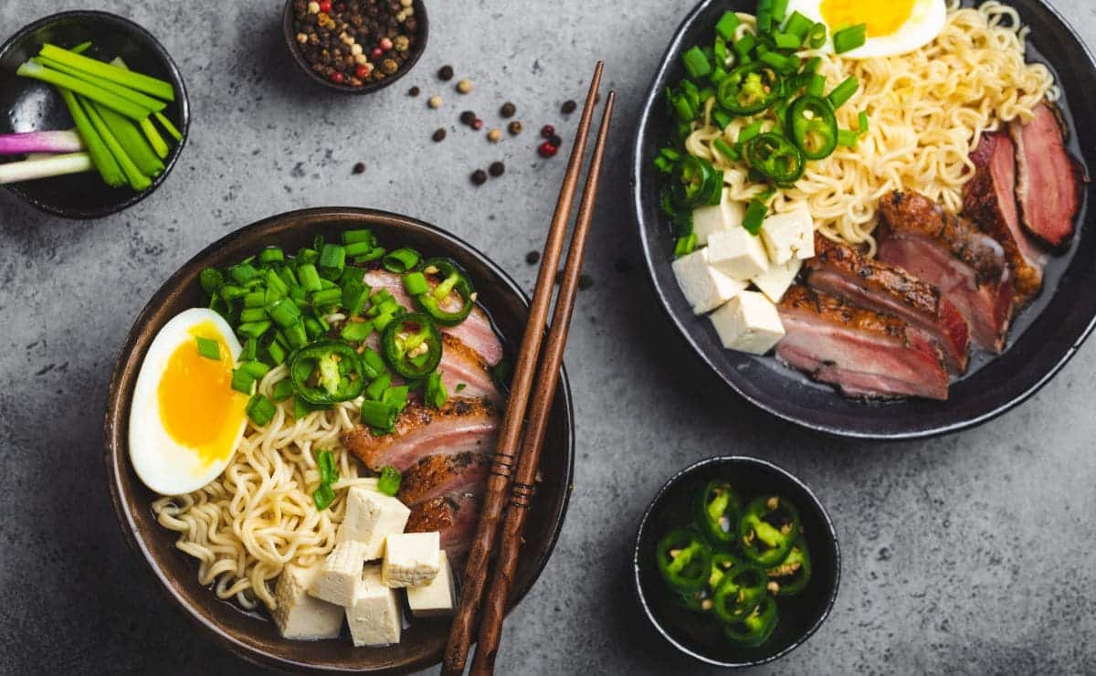 El ramen es típico de la gastronomía japonesa