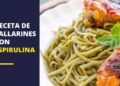 Tallarines con espirulina