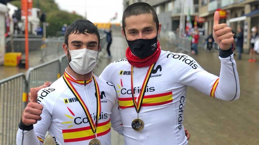 Reinoso y Gonzalo García Abella Ostende Copa del Mundo