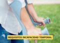 Requisitos mínimo incapacidad temporal