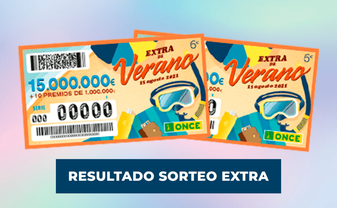 Comprobar Sorteo Extra del Verano ONCE Resultados del cupón del
