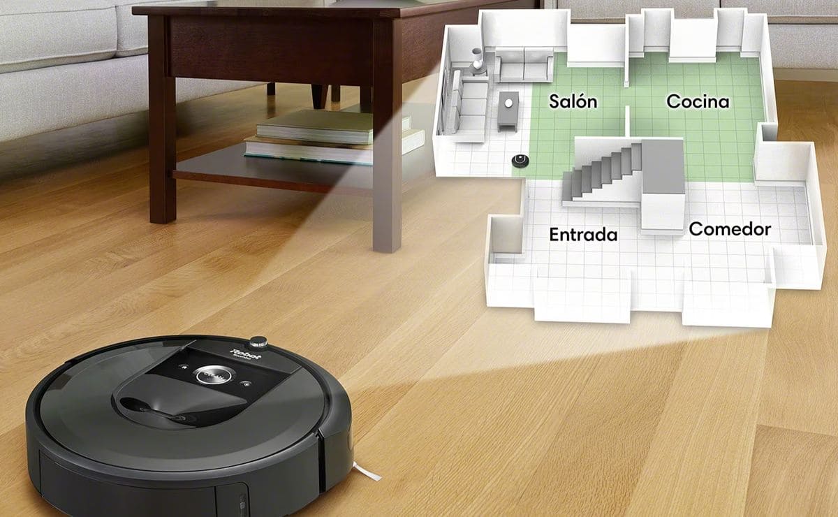 Roomba de 'iRobot'./ Foto de El Corte Inglés