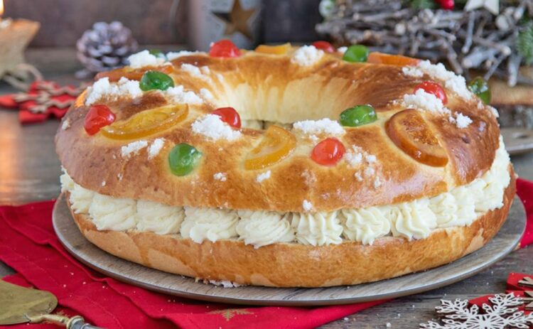 Roscón de reyes nata receta