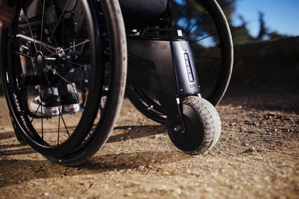 SMOOV one: Asistente eléctrico para silla de ruedas