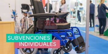 Subvenciones individuales para personas con discapacidad
