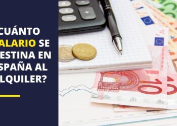 Salario destinado al alquiler en España